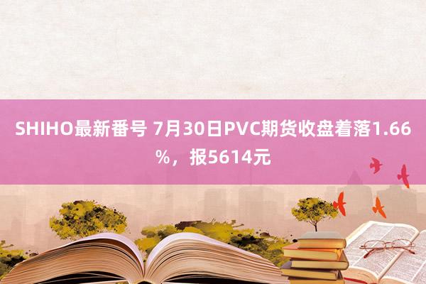 SHIHO最新番号 7月30日PVC期货收盘着落1.66%，报5614元